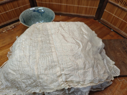 Authentic Japanese Antique Obori Soma-yaki Bowl w/Original Signed Box