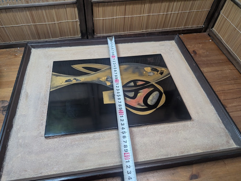 Wajima Lacquerware Chinkin Gold Inlay Antique Auction Traditional Craft