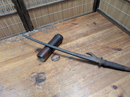 1800s Authentic Edo Japanese Iron Jutte Samurai / Ninja Tool Japan Auction Find