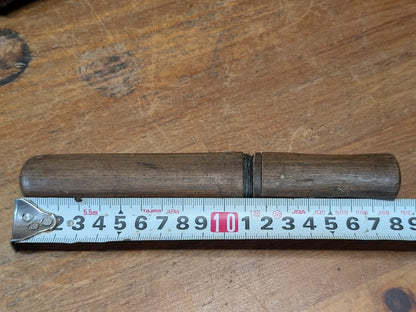 Japanese Carving Tool Hidden Saw Edo Meiji Antique Woodcraft Made in Japan