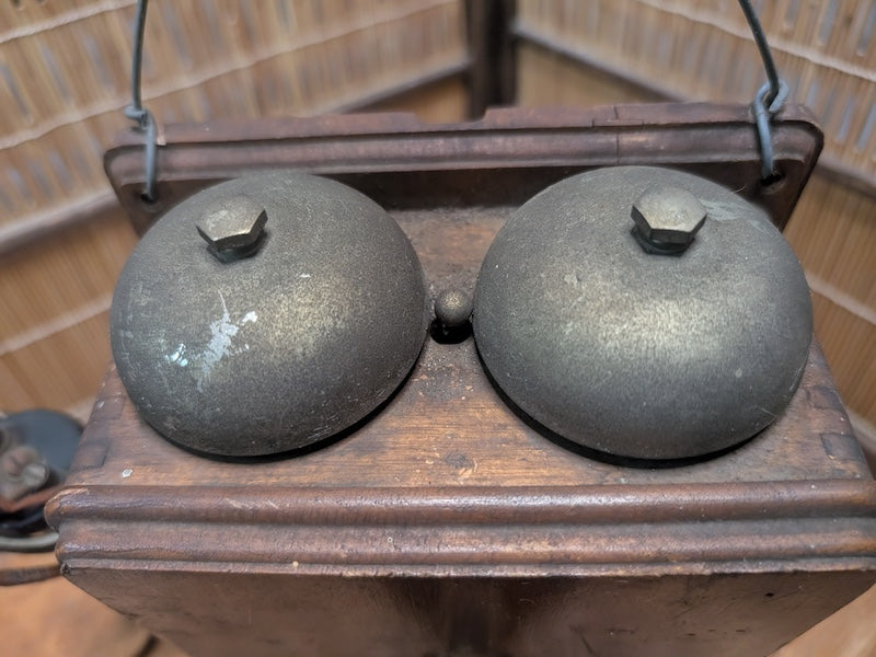 1900s Japanese OKI Tokyo Wall Telephone Common Battery Antique