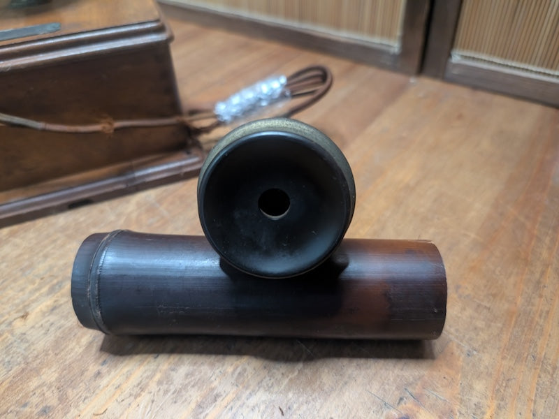 1900s Japanese OKI Tokyo Wall Telephone Common Battery Antique