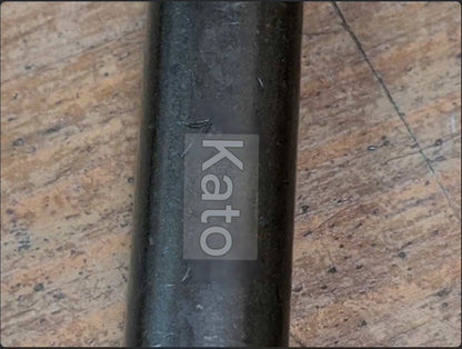 1900s Antique Japanese Yatate Bronze & Silver Portable Ink Tool