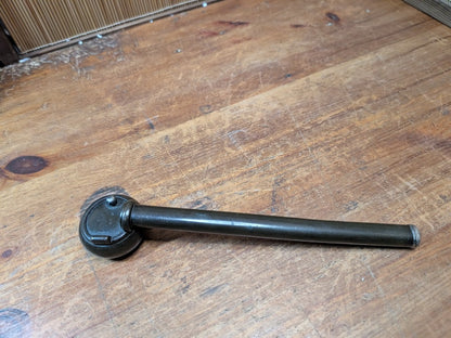 1900s Antique Japanese Yatate Bronze & Silver Portable Ink Tool