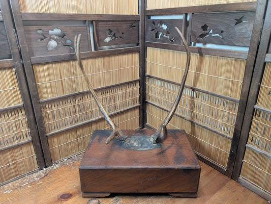 Extremely Rare 1920s Japanese Katana Stand Large Heavy Samurai Display