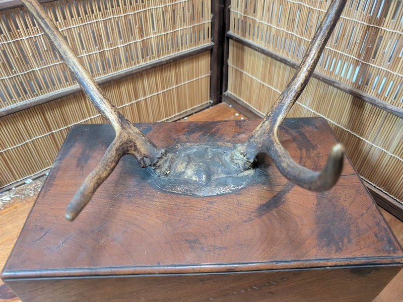 Extremely Rare 1920s Japanese Katana Stand Large Heavy Samurai Display