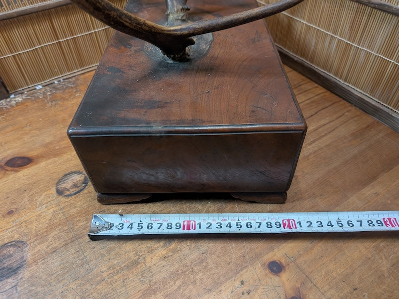 Extremely Rare 1920s Japanese Katana Stand Large Heavy Samurai Display