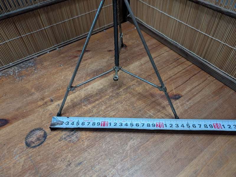 1930s Japanese Rising Sun Flag Kyokujitsu-ki WWII Antique w Stand Rare