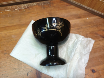 Extremely Rare Wajima Nuri Lacquer Bowl Gold Maki-e  Auction Japan