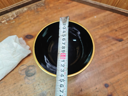 Extremely Rare Wajima Nuri Lacquer Bowl Gold Maki-e  Auction Japan