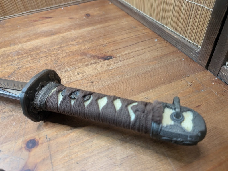 Rare 1980s Japanese Army Katana Replica High Grade Stainless Blade Sword Japan Auction Military