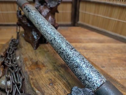 Rare Japanese Edo Period Kusarigama Chain Sickle Antique Ninja 1800s Auction Japan