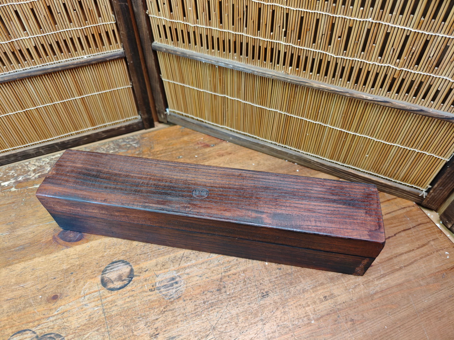 Japanese Kiseru Pipe w/ Box & Bamboo Case Antique Display Auction JP