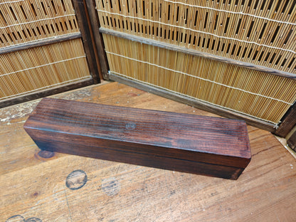 Japanese Kiseru Pipe w/ Box & Bamboo Case Antique Display Auction JP