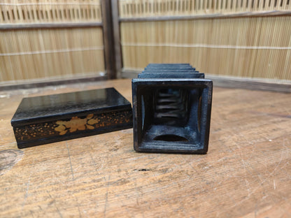 Japanese Antique  Cast Iron Pagoda Goju no To Nambu Tekki Decor