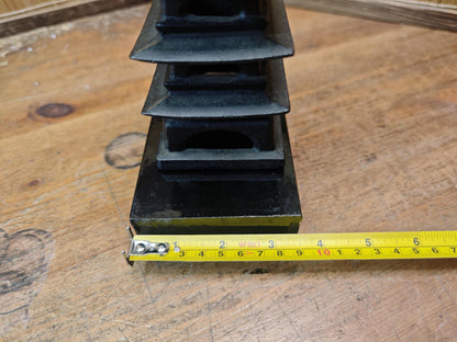Japanese Antique  Cast Iron Pagoda Goju no To Nambu Tekki Decor