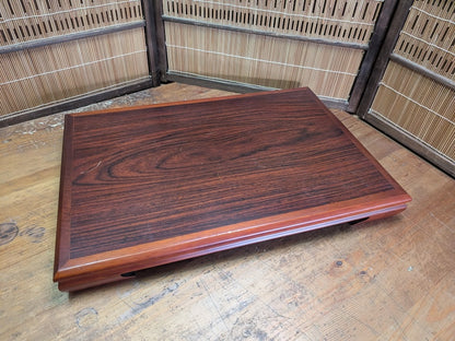 Japanese Kokutan ebony Wood Bonsai Table Heavy Kadai Plant Stand