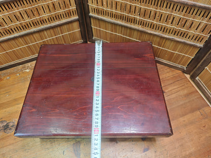 Japanese Sakura Wood Storage Box Antique Edo Meiji Chest Signed