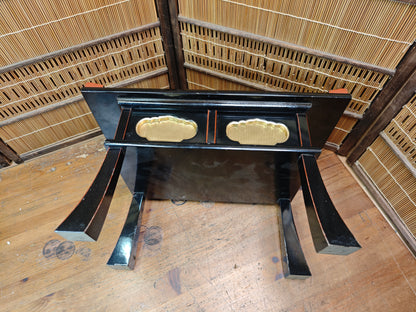 Japanese Antique Buddhist Altar Table Wooden Butsudan Stand Drawer