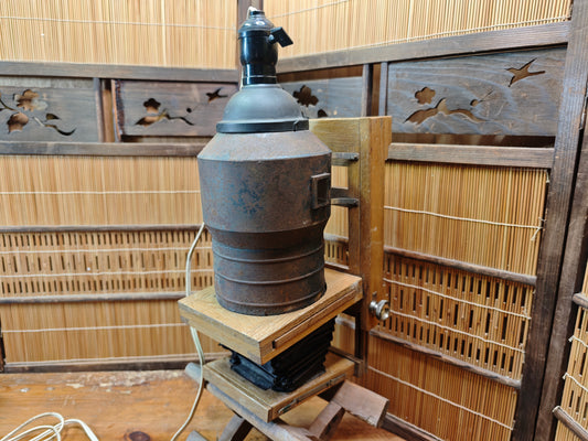 Japanese Taisho X-Ray Lamp Restored Antique Matsushita Electric