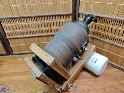 Japanese Taisho X-Ray Lamp Restored Antique Matsushita Electric