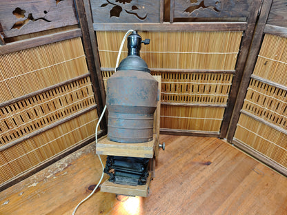 Japanese Taisho X-Ray Lamp Restored Antique Matsushita Electric
