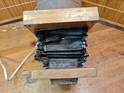 Japanese Taisho X-Ray Lamp Restored Antique Matsushita Electric