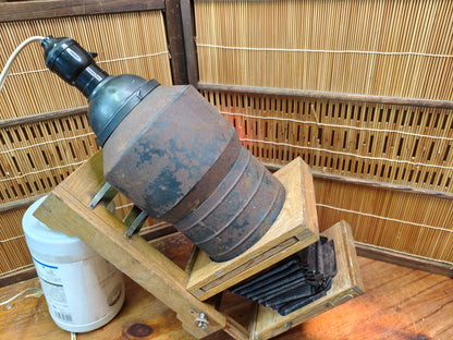 Japanese Taisho X-Ray Lamp Restored Antique Matsushita Electric