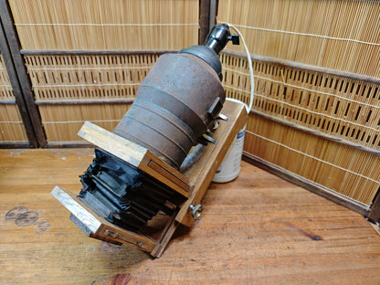 Japanese Taisho X-Ray Lamp Restored Antique Matsushita Electric