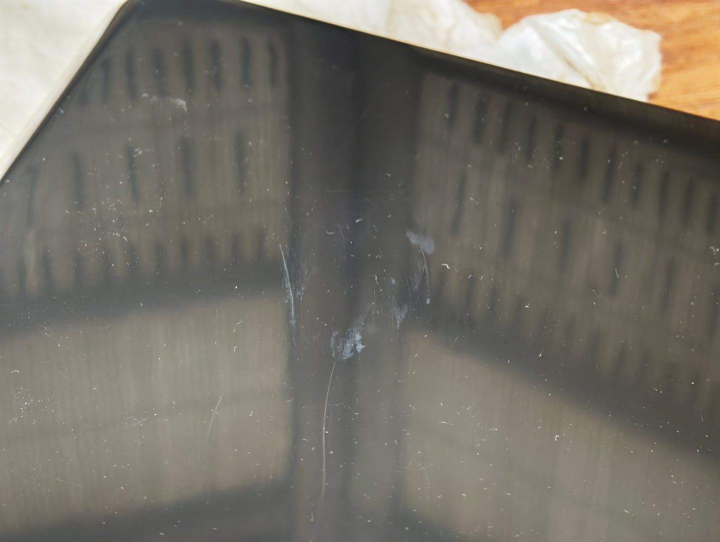 Japanese Antique meiji era wajima nuri lacquer obon tray brown black