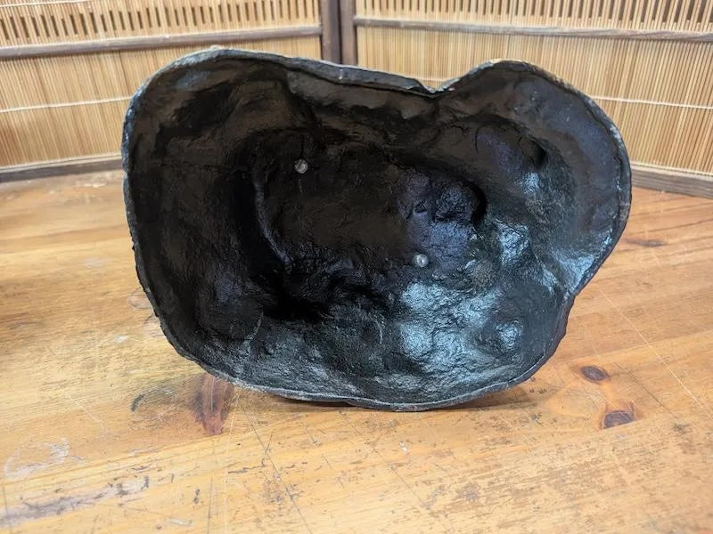 Japanese Ebisu & Tai Steel Statue Heavy Lucky God Sculpture Japan Auction