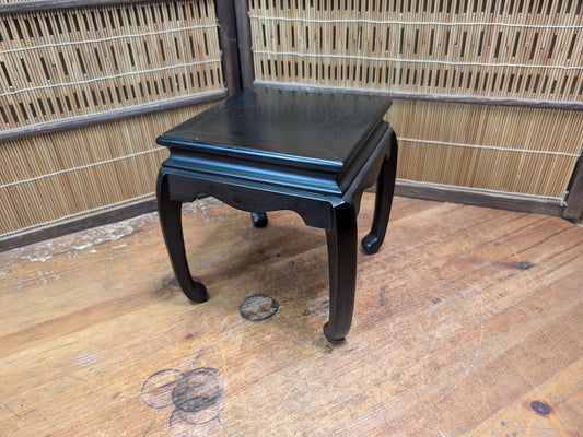 Vintage Japanese Bonsai Table Kadai 1970s Kokutan Style Wood Display Stand