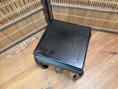 Vintage Japanese Bonsai Table Kadai 1970s Kokutan Style Wood Display Stand