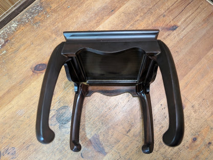 Vintage Japanese Bonsai Table Kadai 1970s Kokutan Style Wood Display Stand