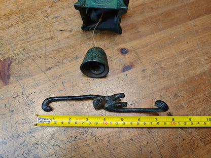 Japanese Nambu Cast Iron Hanging Lantern Wind Bell Lucky Charm Japan
