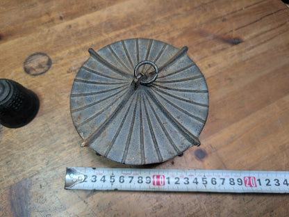 Japanese Vintage Nambu Cast Iron Hanging Lantern Wind Bell Lucky Charm