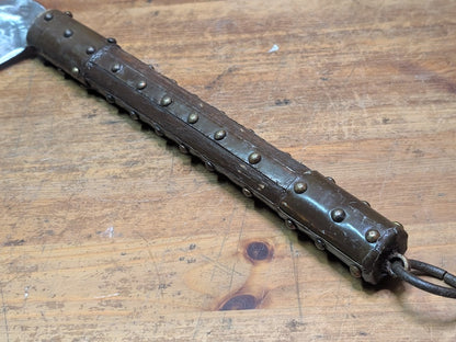 1950s Japanese Ninja Kama Samurai Weapon Signed Forged Steel Artifact