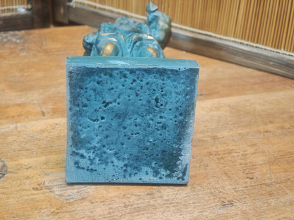 Japanese Niō Guardian Statue 1960s Showa Kongō Rikishi Temple Figure Rare