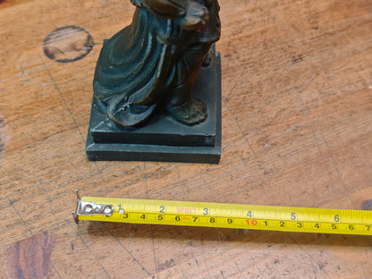 Japanese Niō Guardian Statue 1960s Showa Kongō Rikishi Temple Figure Rare