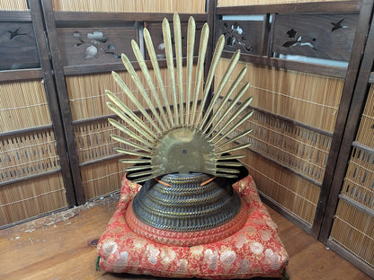 Japanese Samurai Kabuto Helmet 兜 Authentic Antique Armor Auction Japan