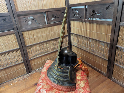 Japanese Samurai Kabuto Helmet 兜 Authentic Antique Armor Auction Japan