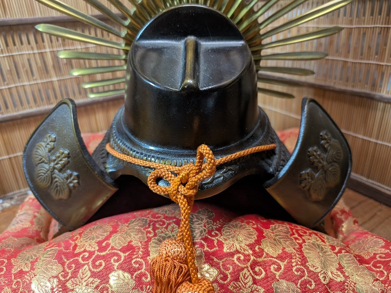 Japanese Samurai Kabuto Helmet 兜 Authentic Antique Armor Auction Japan