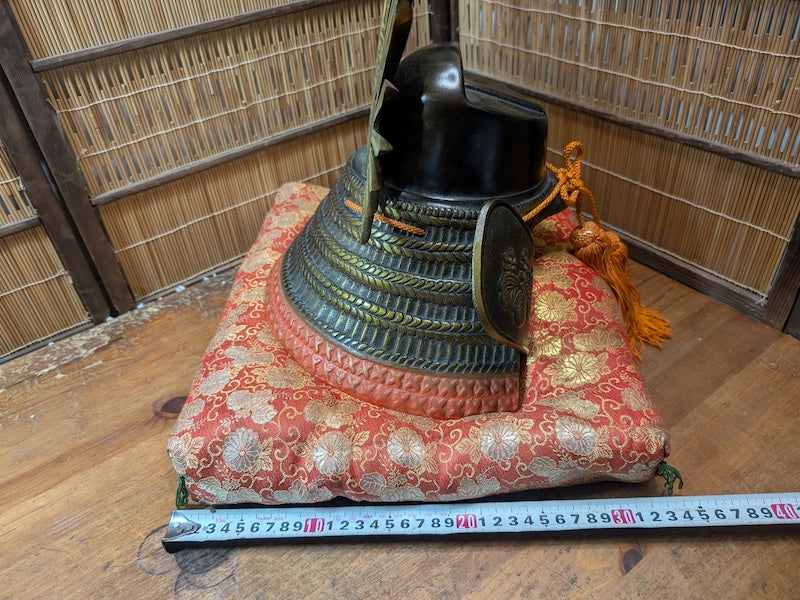 Japanese Samurai Kabuto Helmet 兜 Authentic Antique Armor Auction Japan