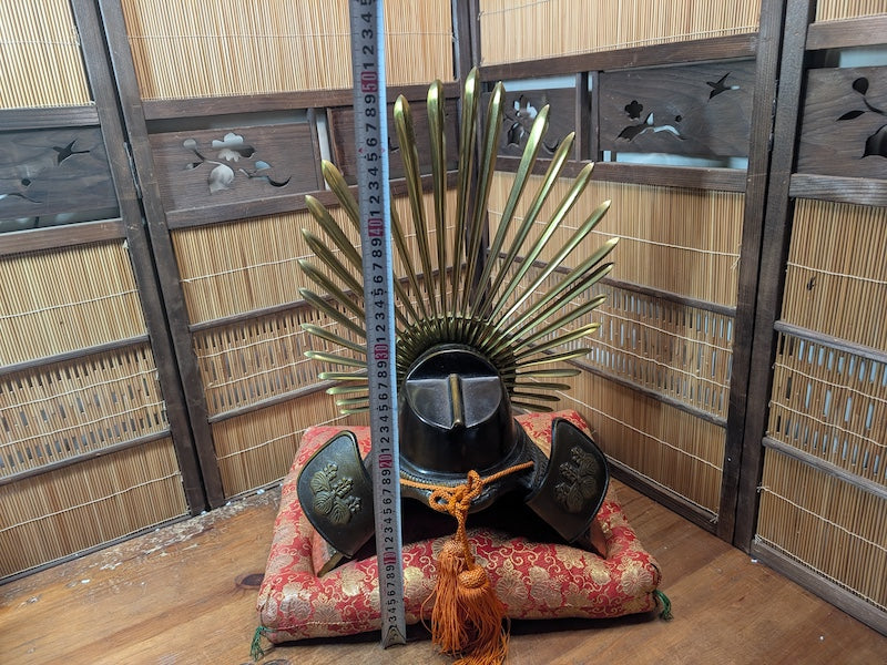 Japanese Samurai Kabuto Helmet 兜 Authentic Antique Armor Auction Japan