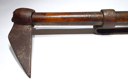 Rare 1930s Japanese Firefighter Hand Hook Ibunkai Antique Rescue Tool Japan