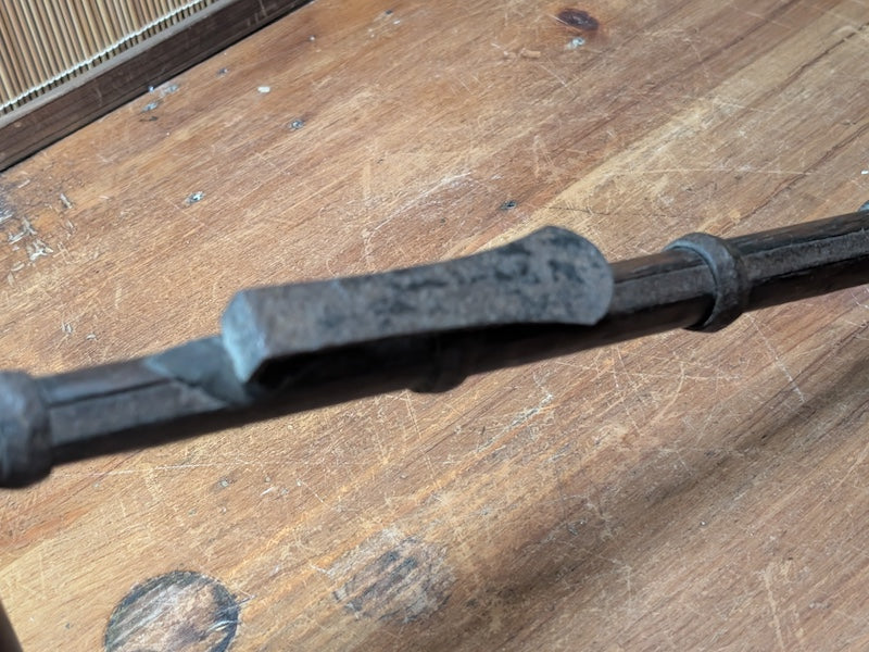 Authentic Japanese Firefighter Hand Hook Antique Showa Era Tool Japan