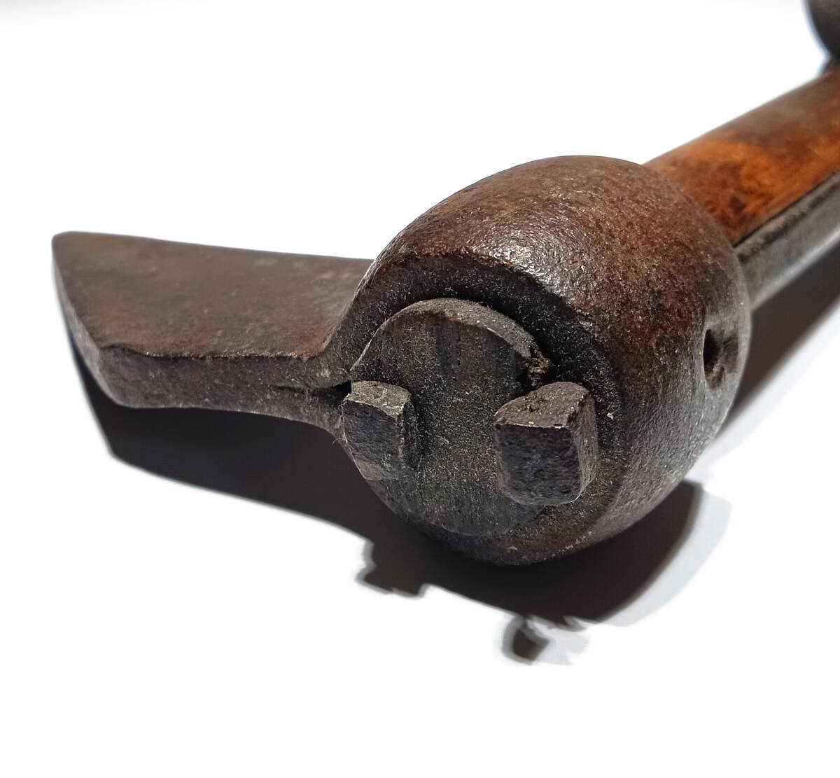 Rare 1930s Japanese Firefighter Hand Hook Ibunkai Antique Rescue Tool Japan