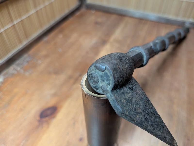 Authentic Japanese Firefighter Hand Hook Antique Showa Era Tool Japan
