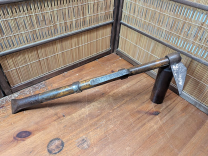 Rare 1930s Japanese Firefighter Hand Hook Ibunkai Antique Rescue Tool Japan