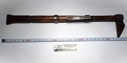 Rare 1930s Japanese Firefighter Hand Hook Ibunkai Antique Rescue Tool Japan